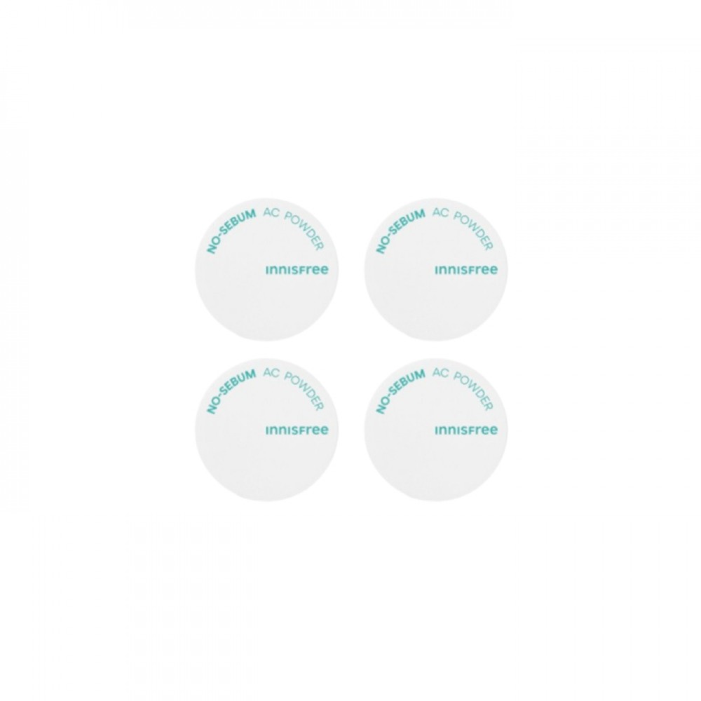 innisfree - No-Sebum AC Powder - 5g (4ea) Set