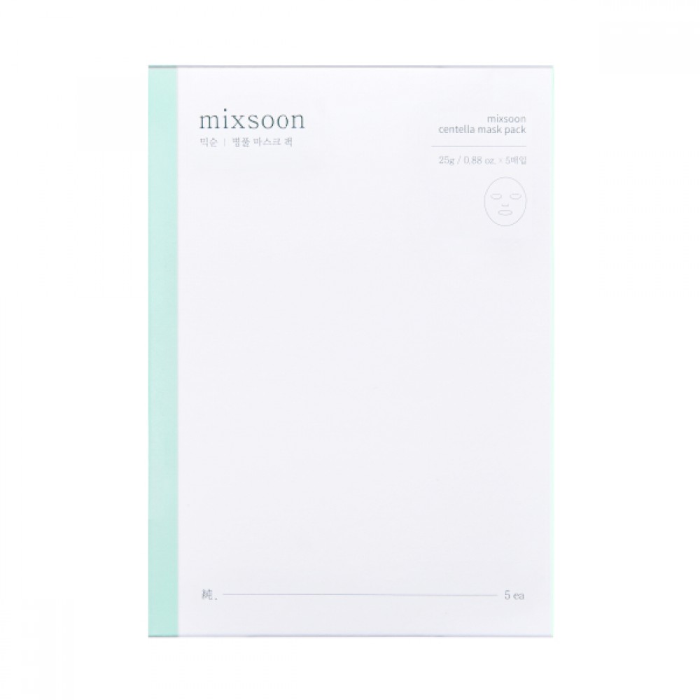 mixsoon - Centella Mask Pack - 25g*5pcs