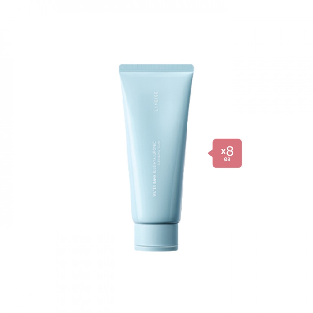 LANEIGE Water Bank Blue Hyaluronic Cleansing Foam - 150g (8ea) Set