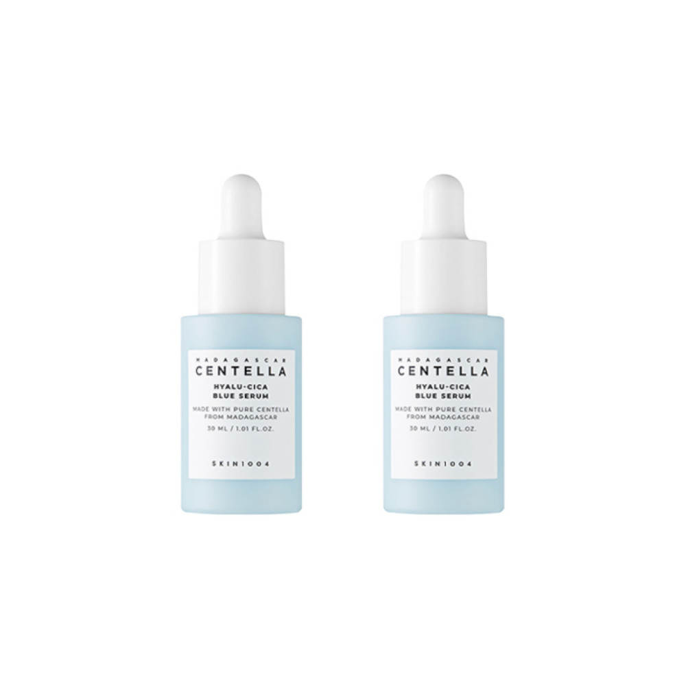 SKIN1004 Madagascar Centella Hyalu-Cica Blue Serum - 30ml (2ea) Set