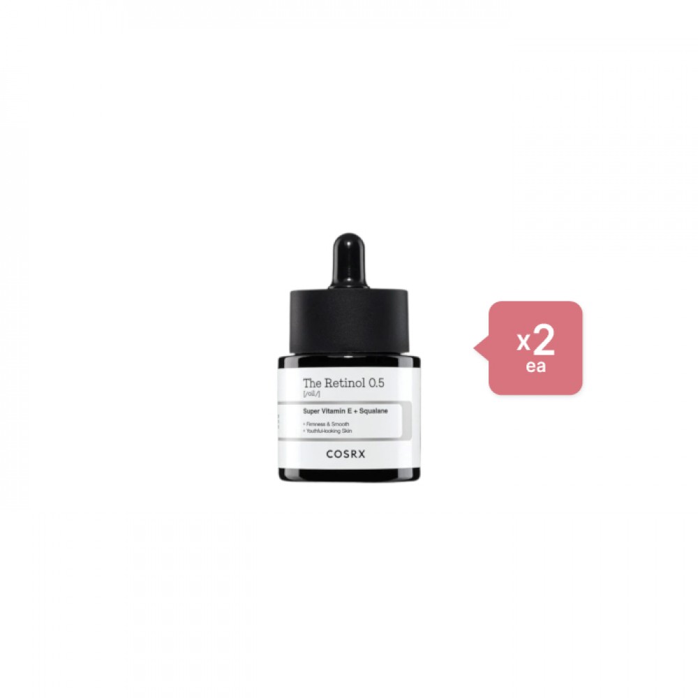 COSRX The Retinol 0.5 Oil - 20ml (2ea) Set