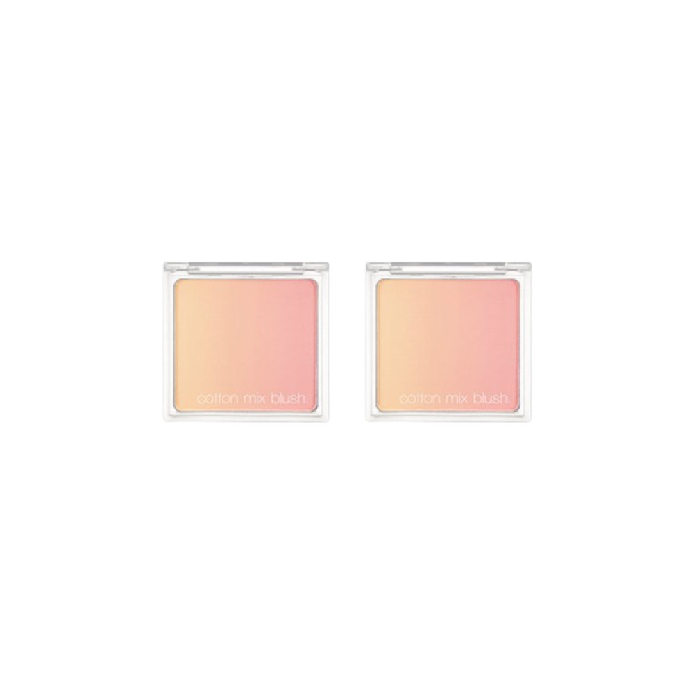 MISSHA - Cotton Mix Blush - 11g - 01 Strawberry Banana (2ea) Set