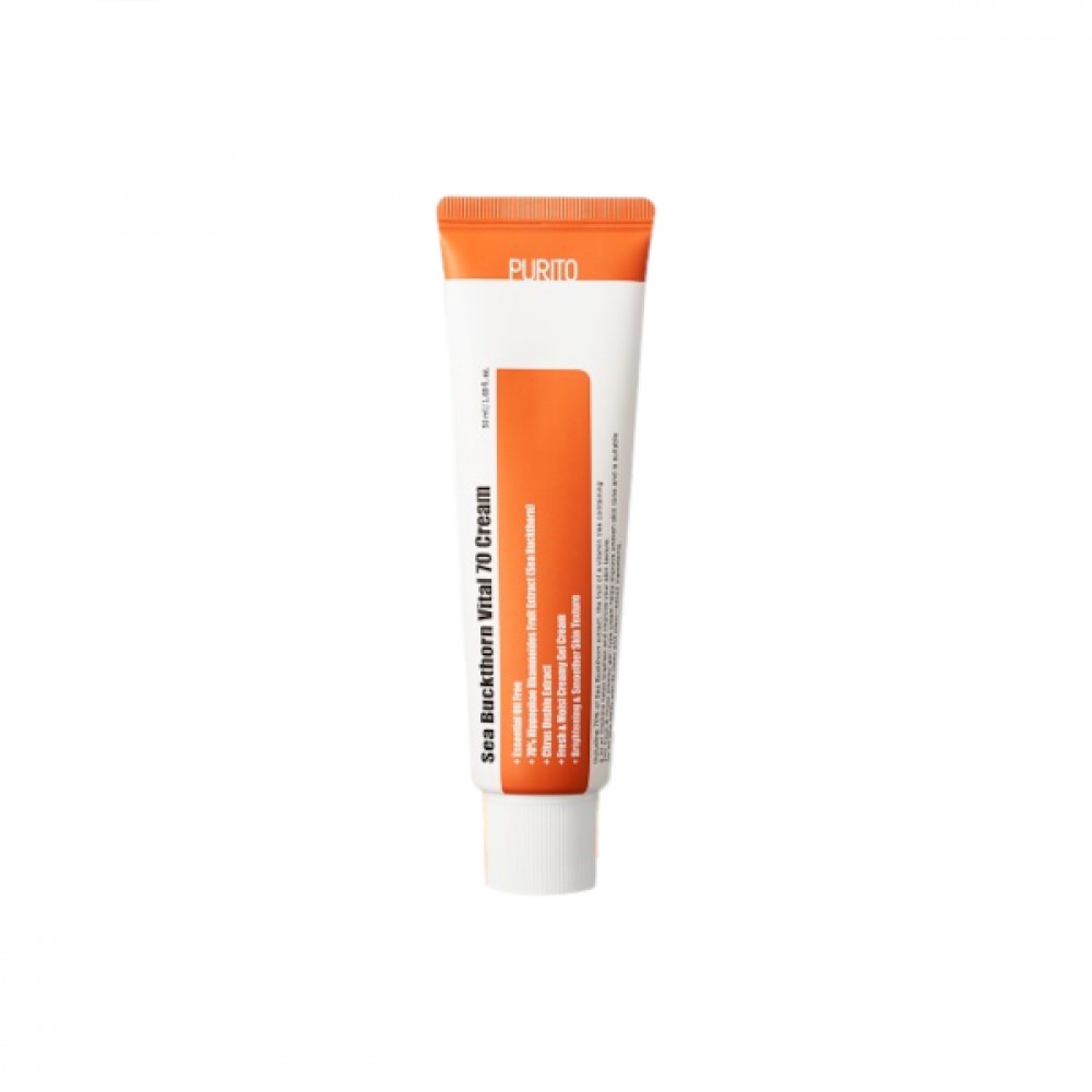 Purito SEOUL - Sea Buckthorn Vital 70 Cream (New Formula) - 50ml