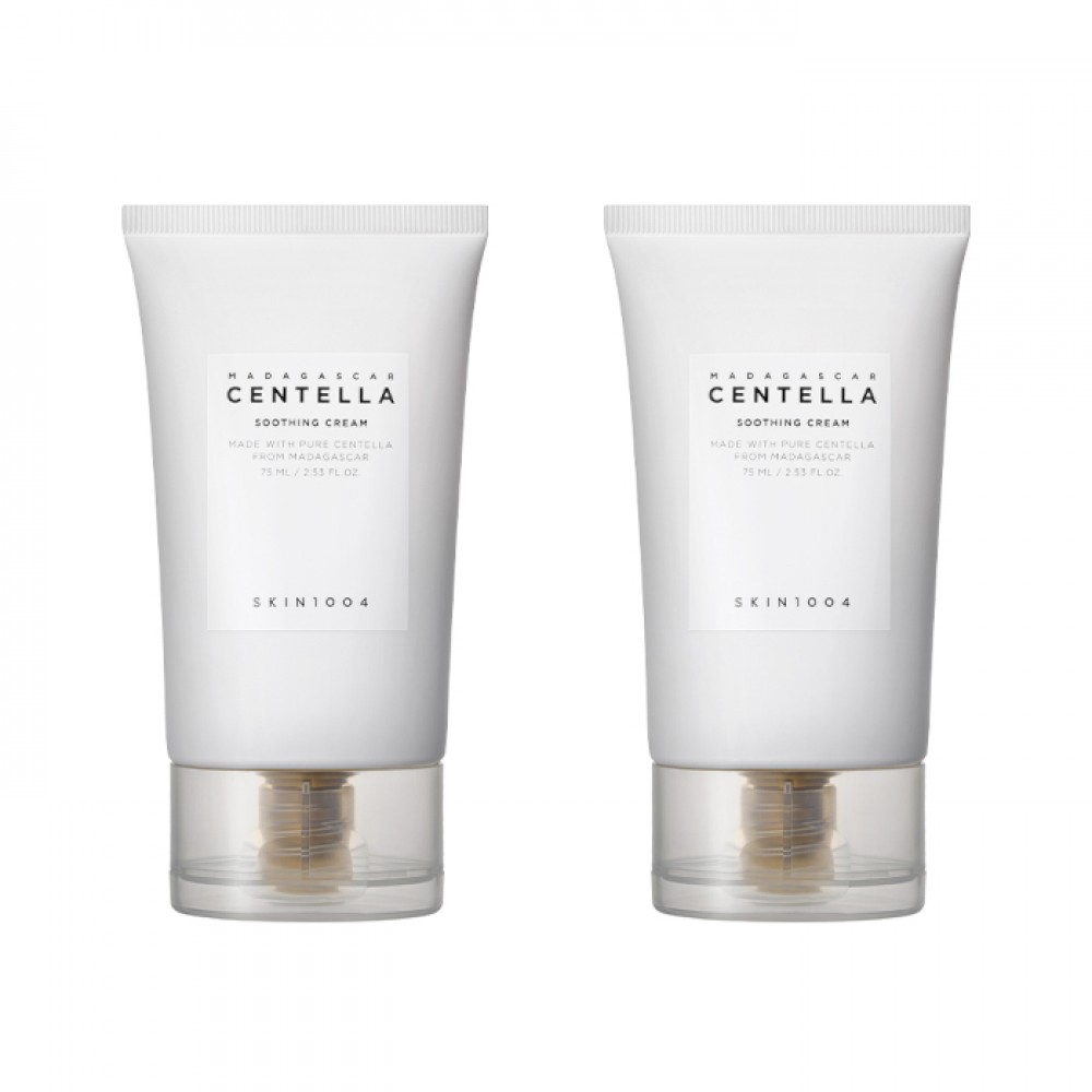 SKIN1004 - Madagascar Centella Soothing Cream - 75ml (2ea) Set