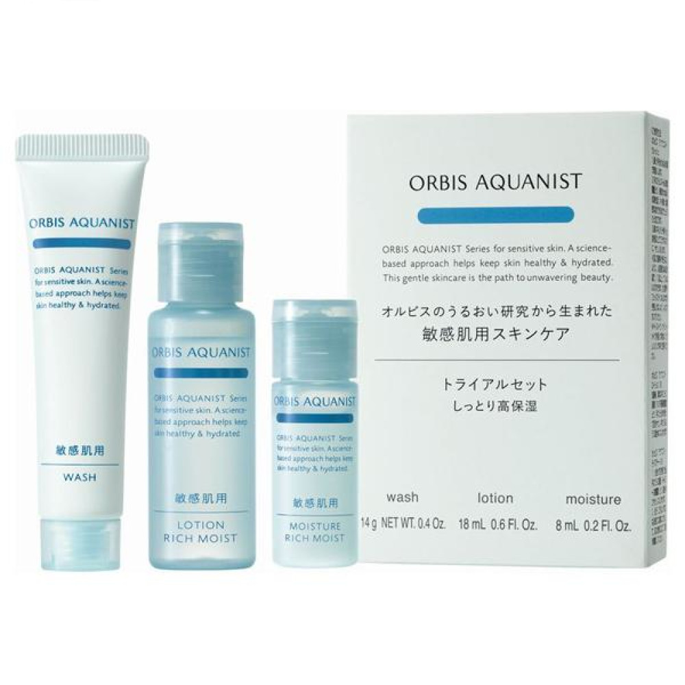 ORBIS - Aquanist Rich Moist Trial Set - 1 set