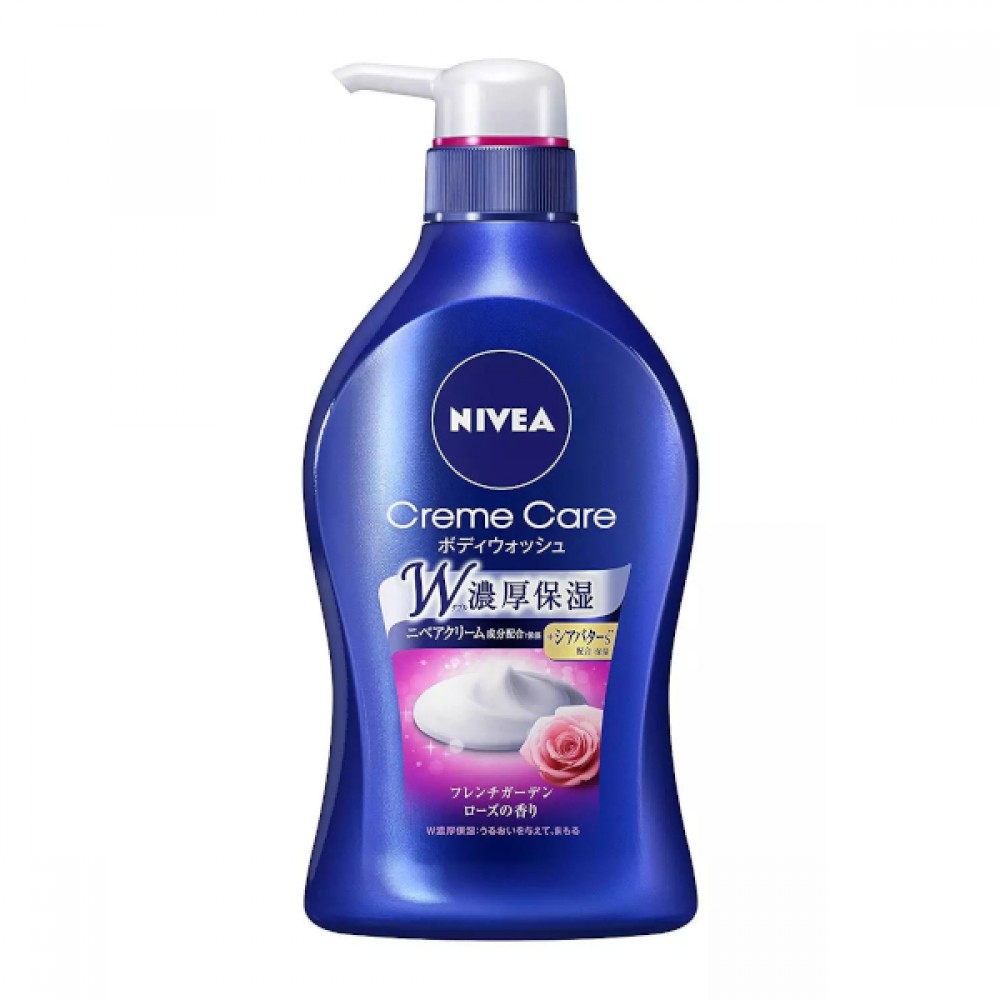 NIVEA Japan - Cream Care Body Wash French Garden Rose - 480ml