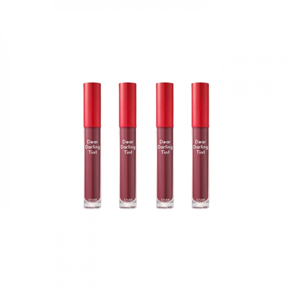 ETUDE - Dear Darling Water Gel Tint - PK003 Sweet potato Red/5g (4ea) Set