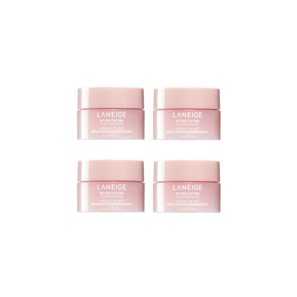 LANEIGE - Bouncy & Firm Sleeping Mask - 10ml (4ea) Set