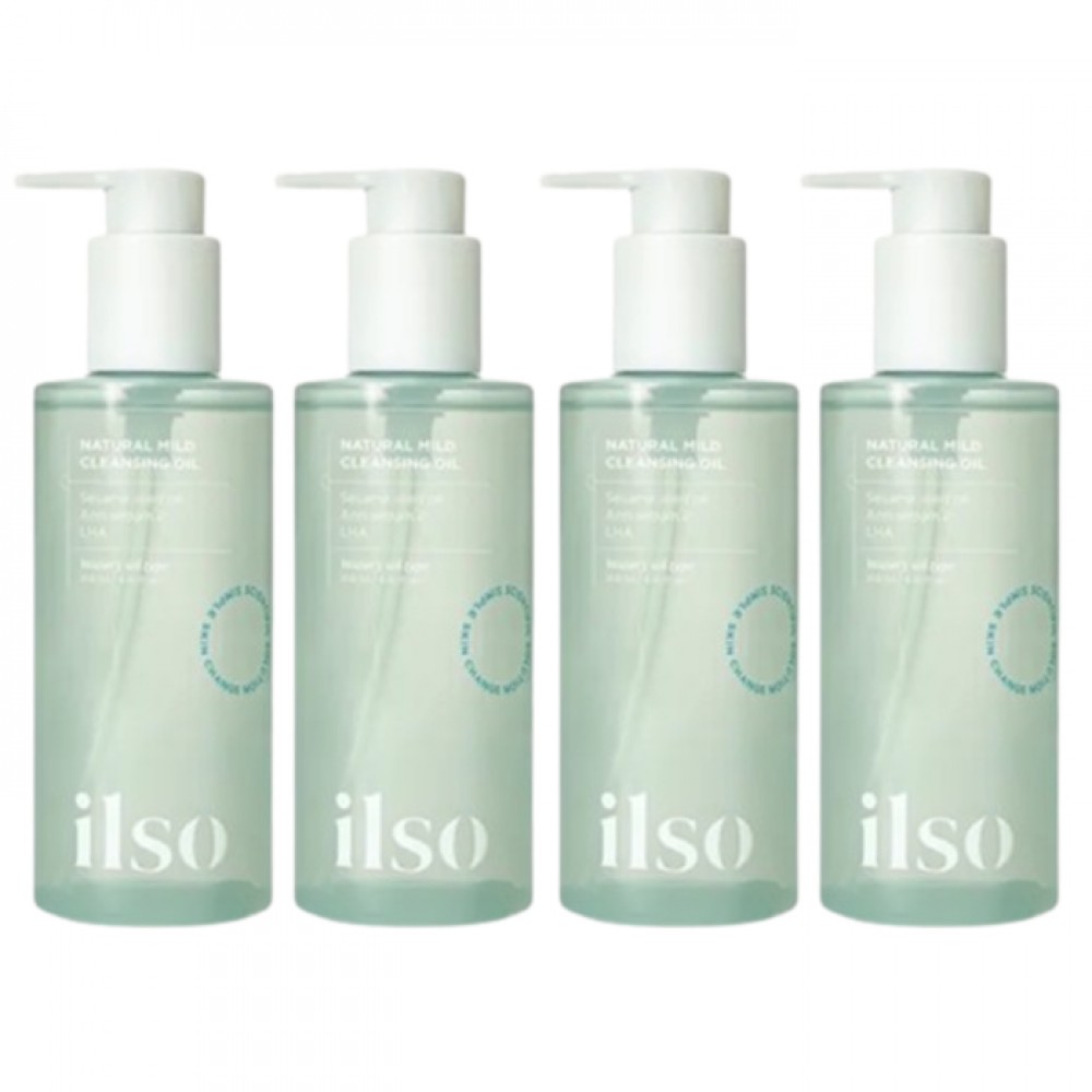 ILSO - Natural Mild Cleansing Oil - 200ml (4ea) Set