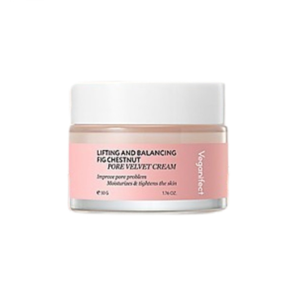 Veganifect - Lifting And Balancing Fig Chestnut Pore Velvet Cream - 50g