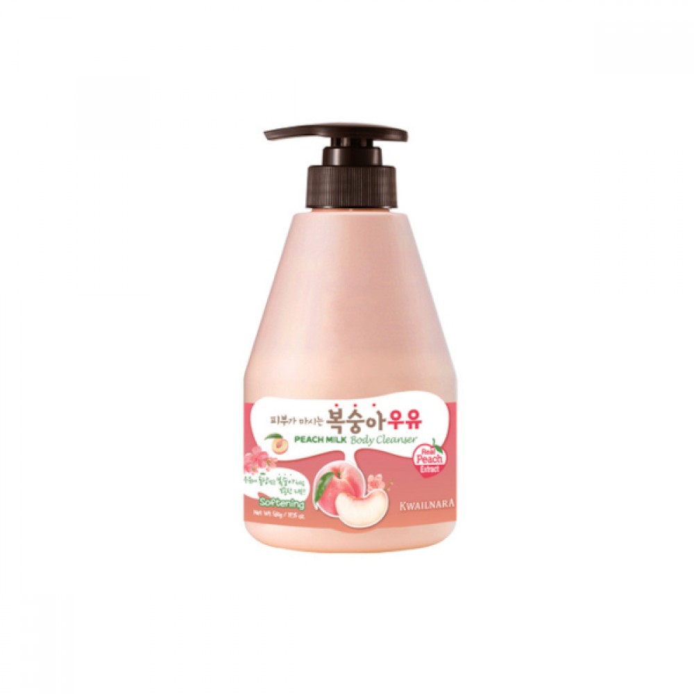 Kwailnara - Peach Milk Body Cleanser - 560ml