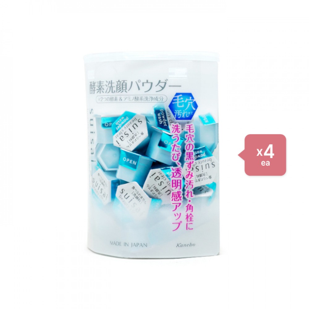 Kanebo - Suisai Beauty Clear Powder Wash - 32pcs (4ea) Set