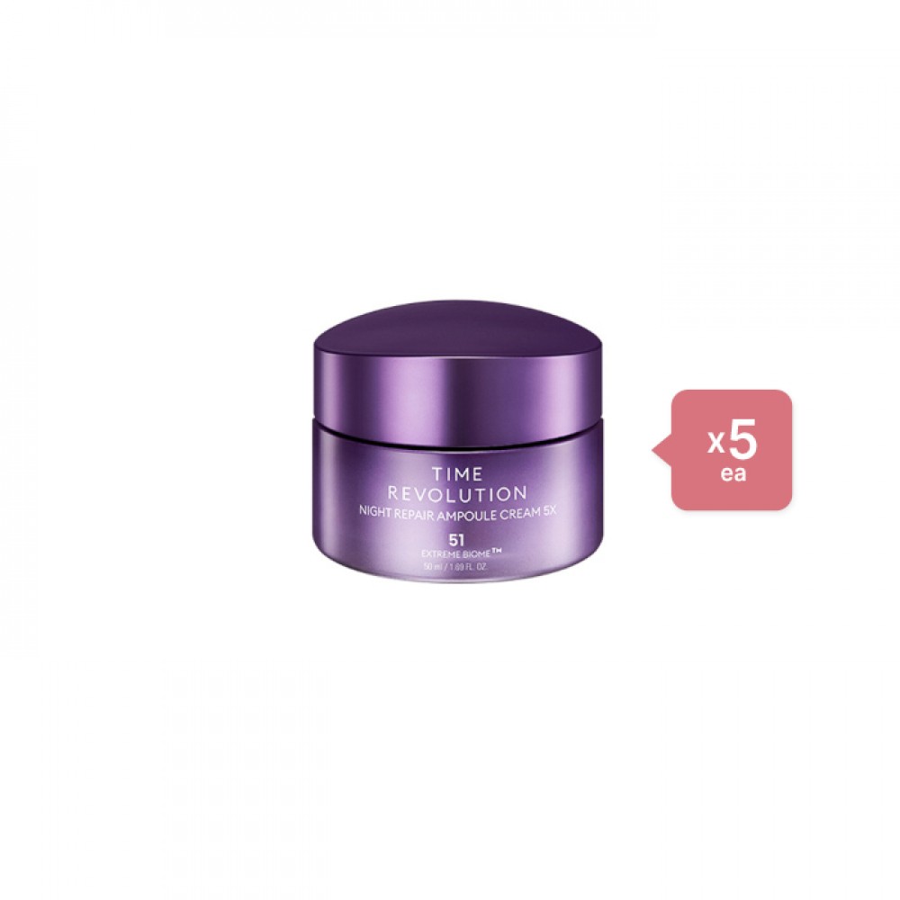 MISSHA Time Revolution Night Repair Ampoule Cream 5X - 50ml (5ea) Set