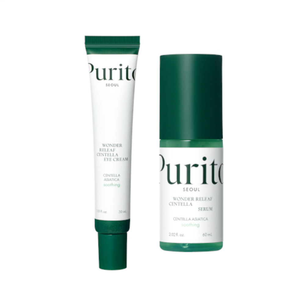 Purito SEOUL Wonder Releaf Centella Eye Cream + Serum Set