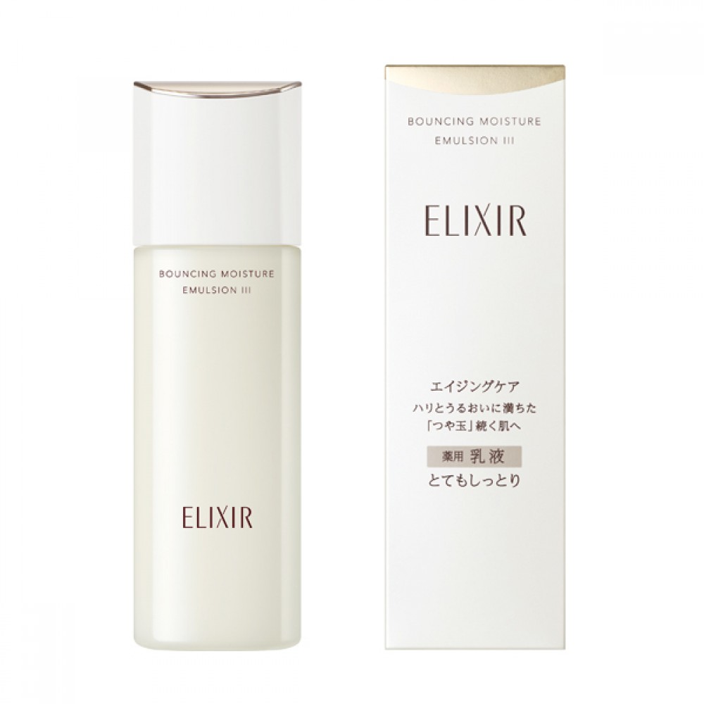 Shiseido - ELIXIR Bouncing Moisture Emulsion III - 130ml