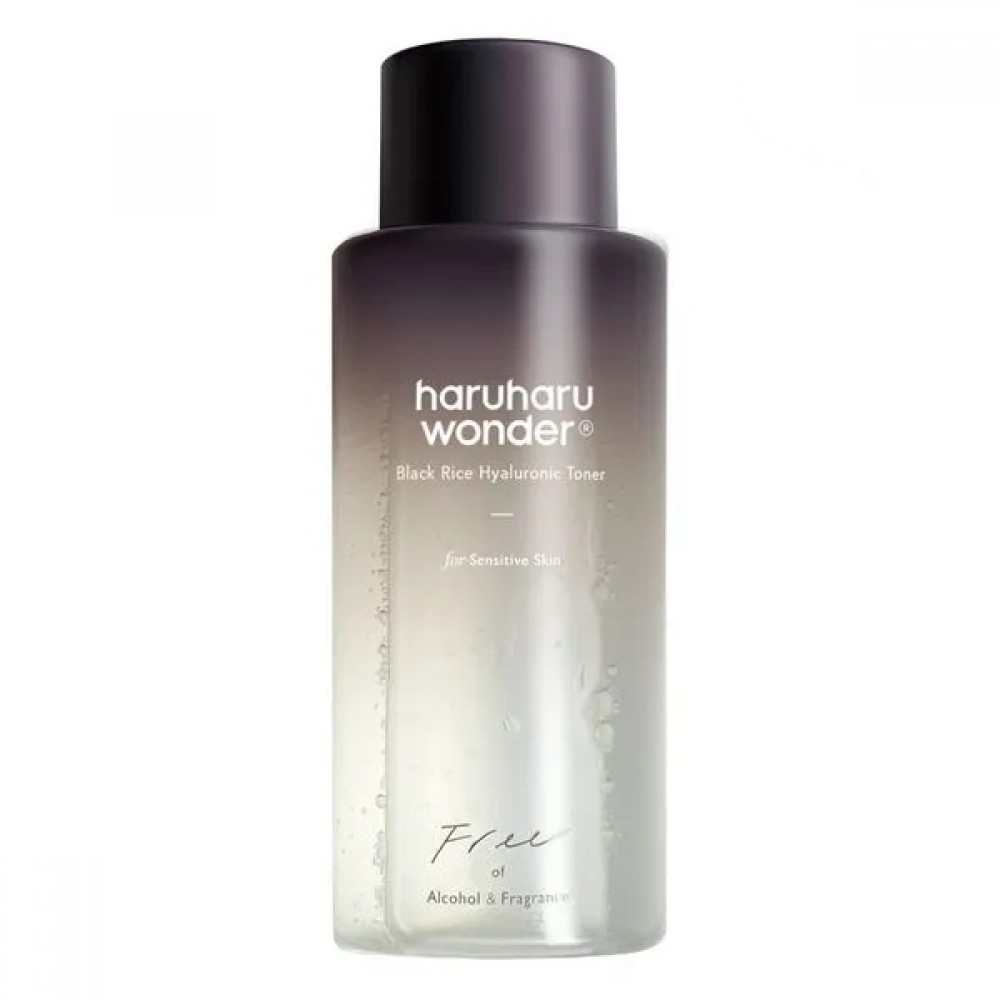 haruharu wonder - Black Rice Hyaluronic Toner - Fragrance Free - 300ml