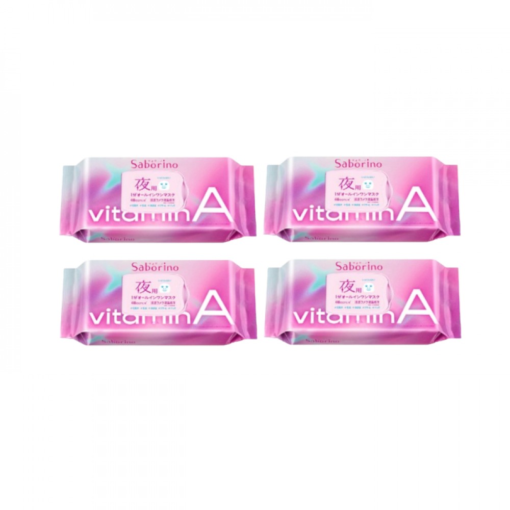 BCL - Saborino Good Night Mask - 30 pc - Vitamin A (4ea) Set
