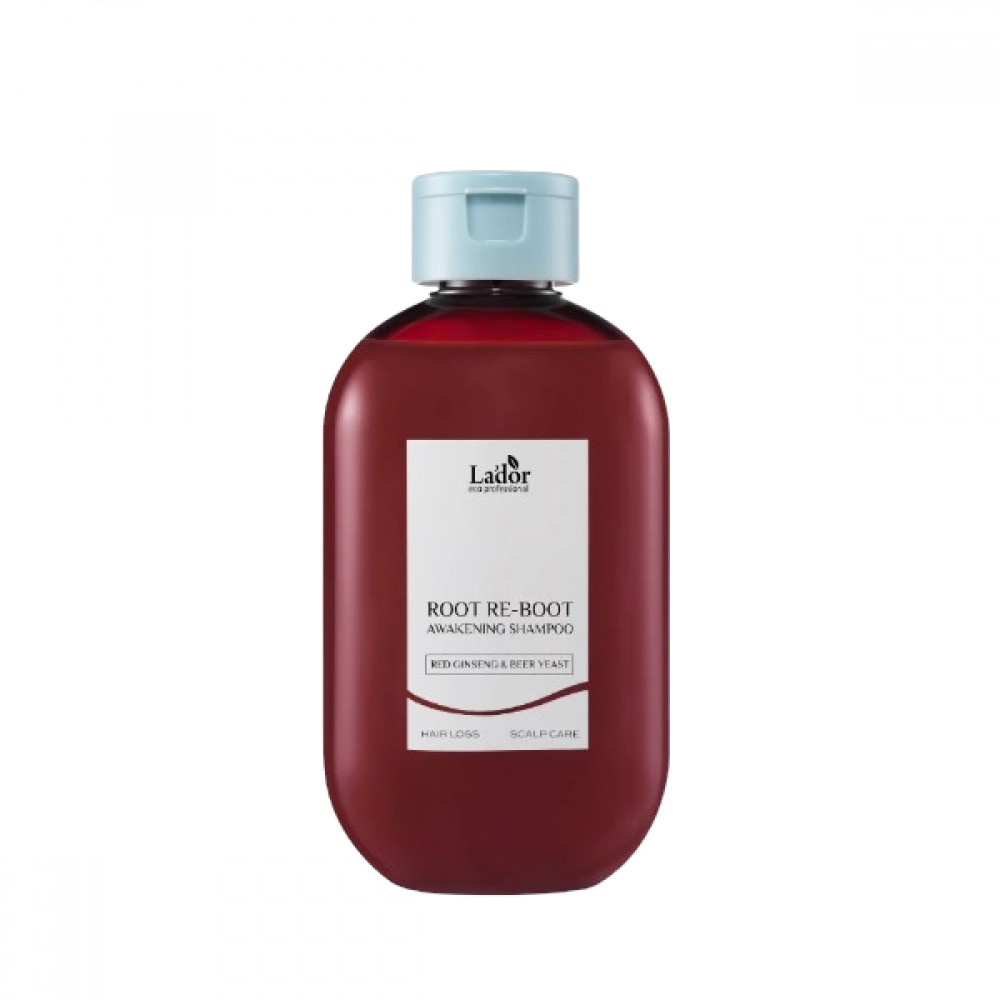 Lador - Root Re-Boot Awakening Shampoo (Red Ginseng & Beer Yeast) - 300ml