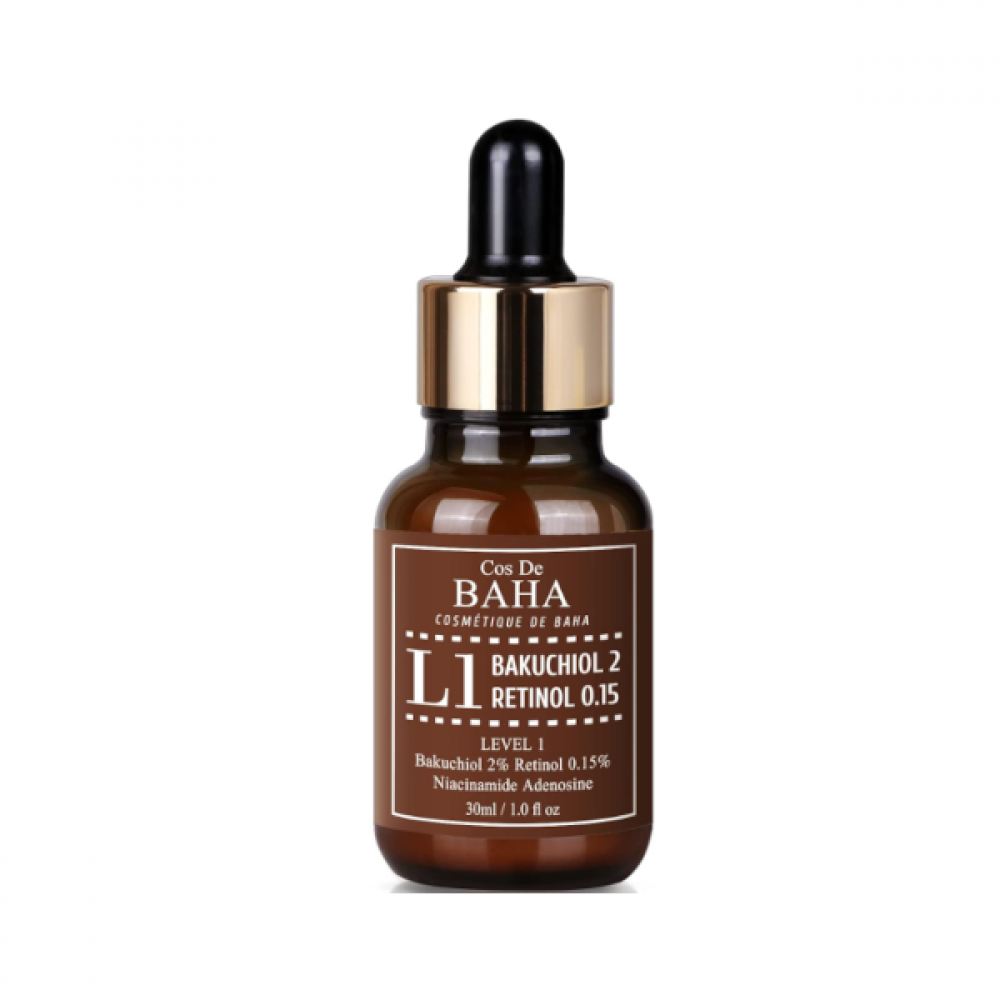 Cos De BAHA - Level 1 Bakuchiol 2 Retinol 0.15 Serum (L1) - 30ml