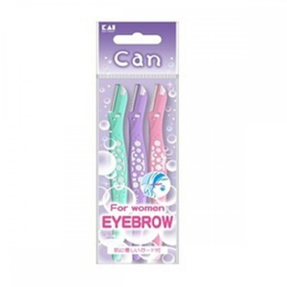 KAI - Can Bubble Eyebrow Razor L Type