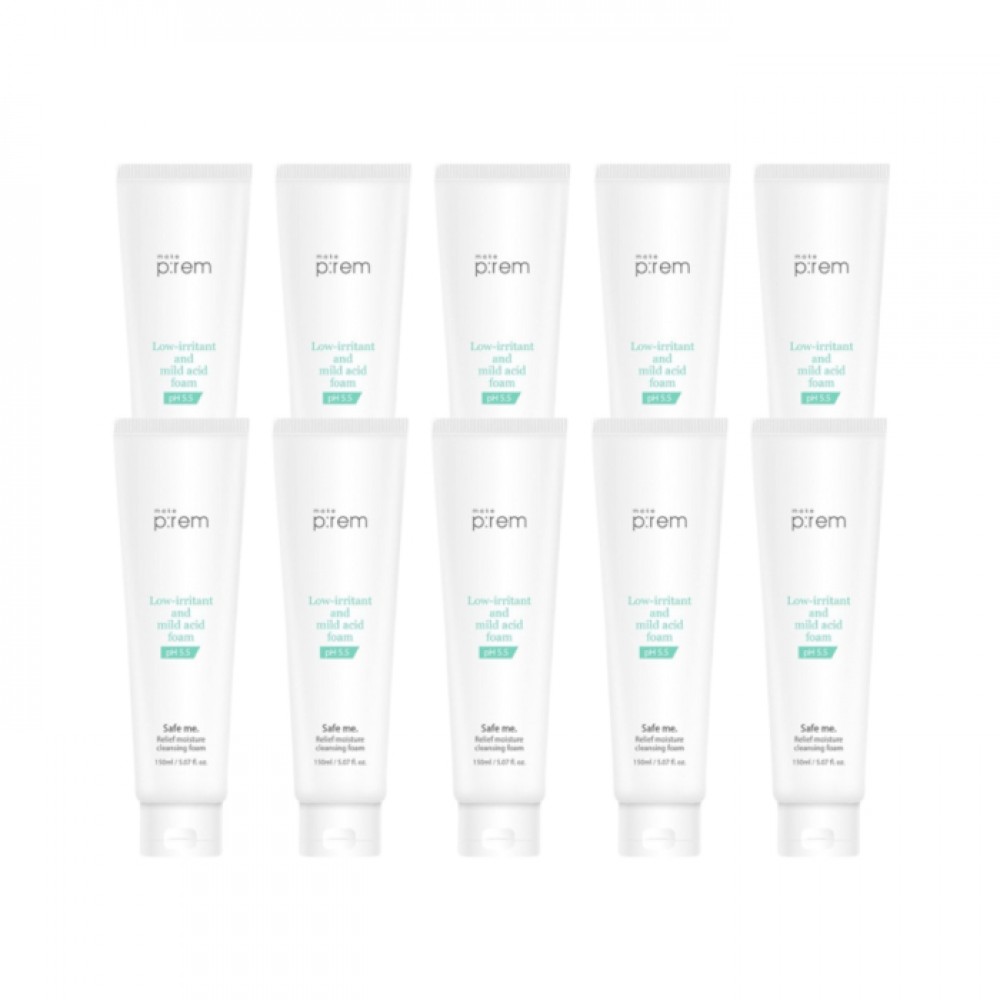 make p:rem - Safe me. Relief moisture cleansing foam - 150ml (10ea) Set