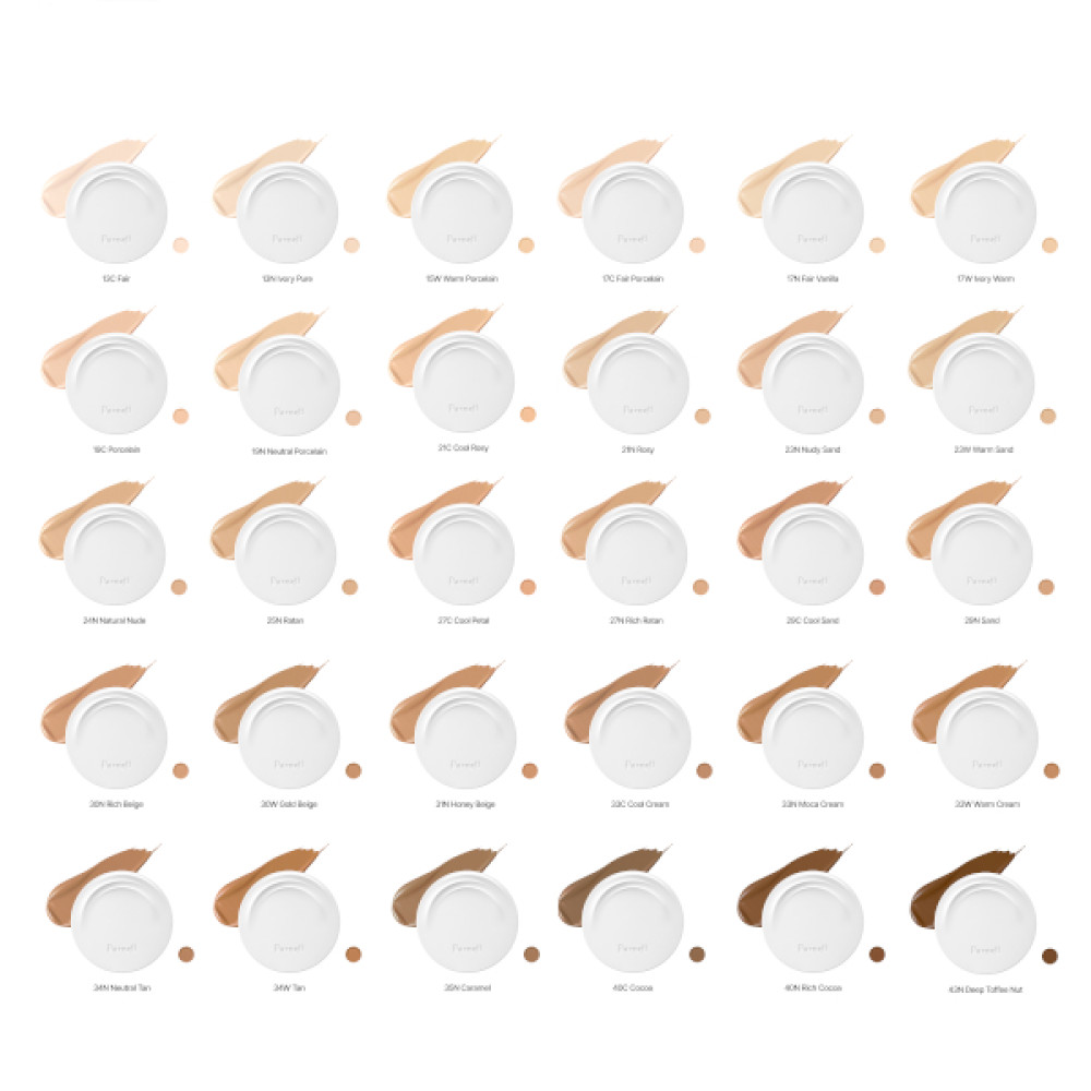 Parnell - Cicamanu Serum Cushion (Global Version) - 30 Shades - 15g