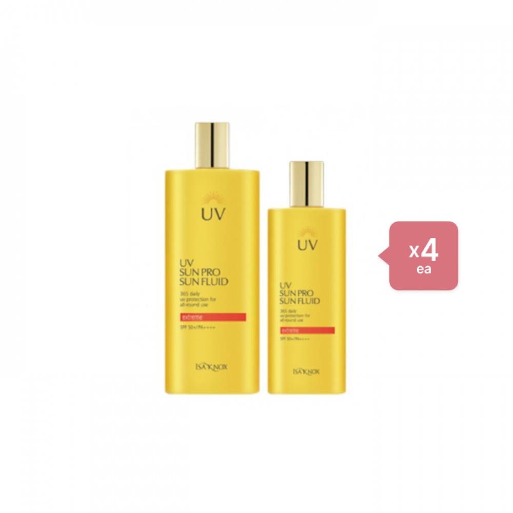 ISA KNOX - Uv Sun Pro 365 Extreme Sun Fluid Special Set - 100ML+70ML (4ea) Set