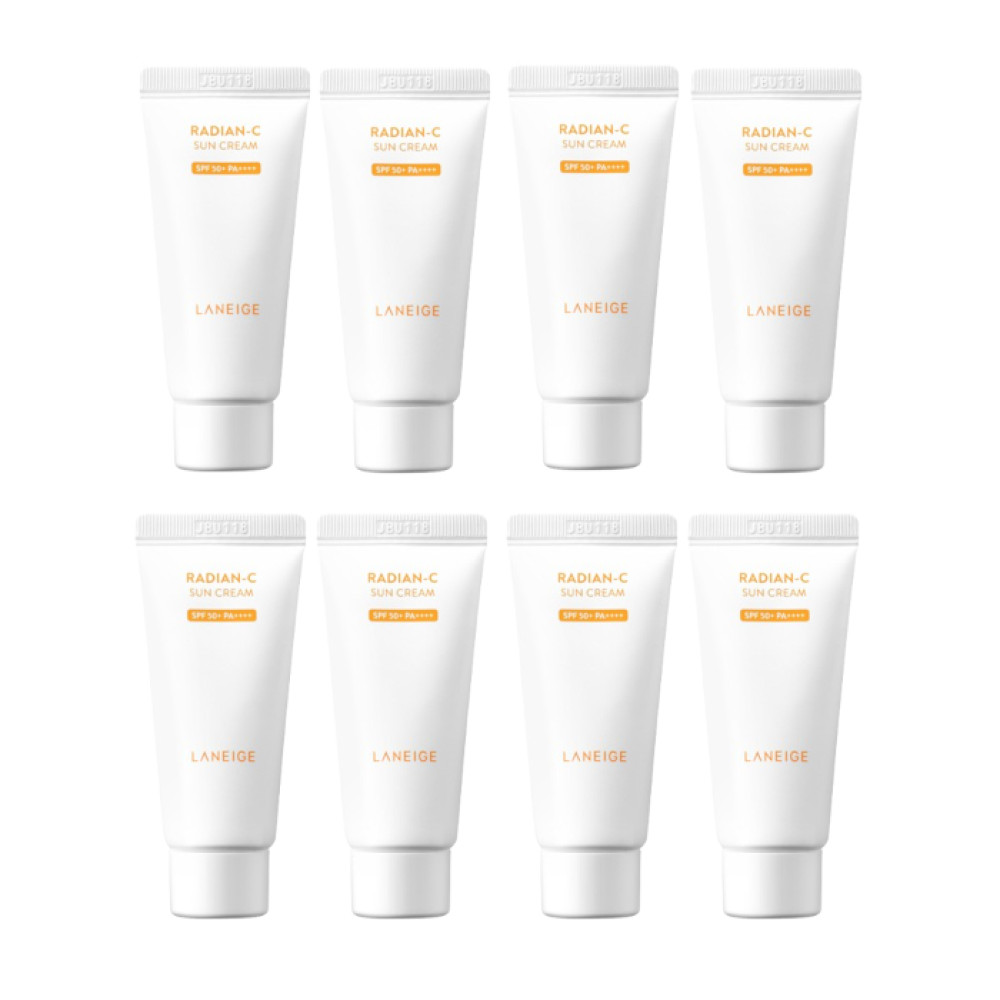 LANEIGE - Radian-C Sun Cream SPF50+ PA++++ - 20ml (8ea) Set