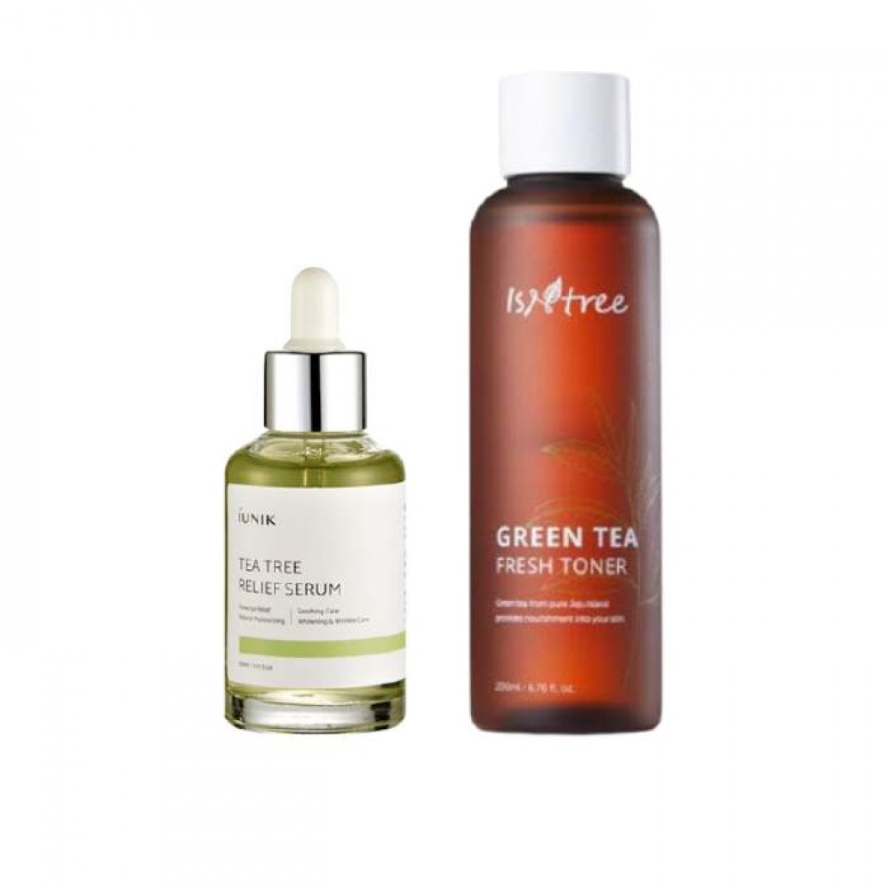 iUNIK x Isntree Skincare Heroes Set