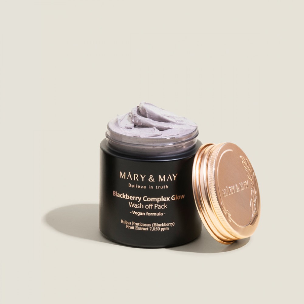 Mary&May - Blackberry Complex Glow Wash Off Pack - 125g