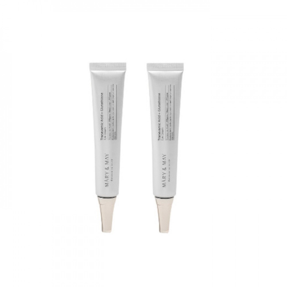 Mary&May - Tranexamic Acid+Glutathione Eye Cream - 30g (2ea) Set