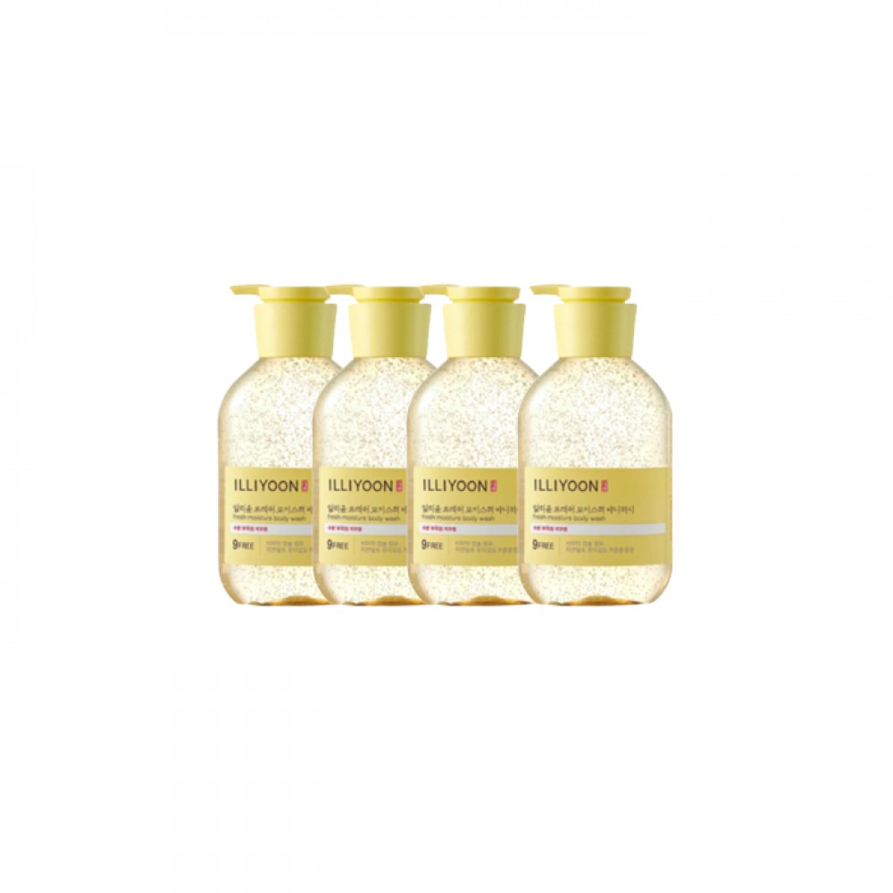 ILLIYOON Fresh Moisture Body Wash - 500ml (4ea) Set