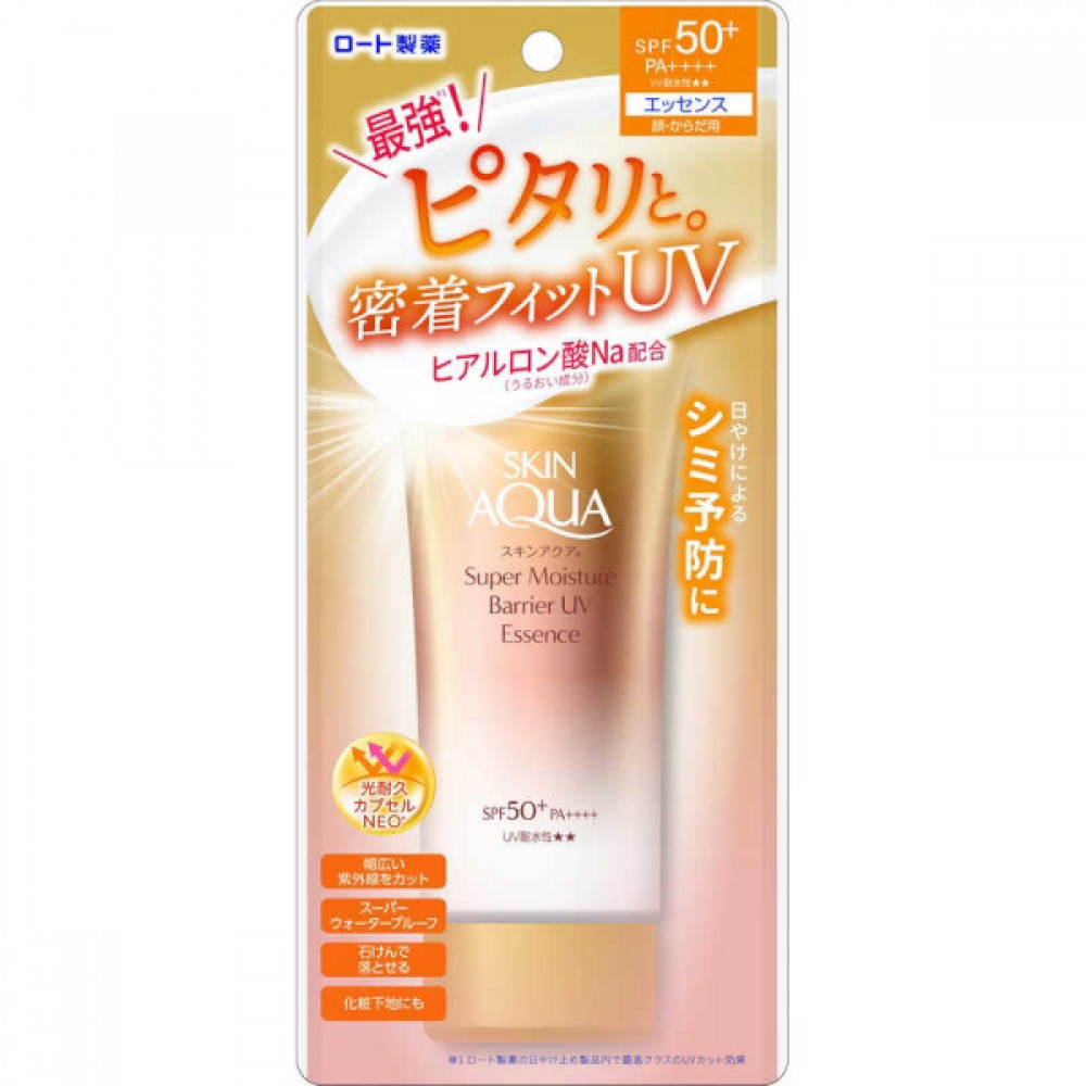 Rohto Mentholatum - Skin Aqua Super Moisture Barrier UV Essence SPF50+ PA++++ - 70g