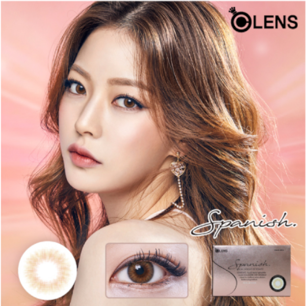 Olens - Spanish 1 Month - Real Brown - 2pcs