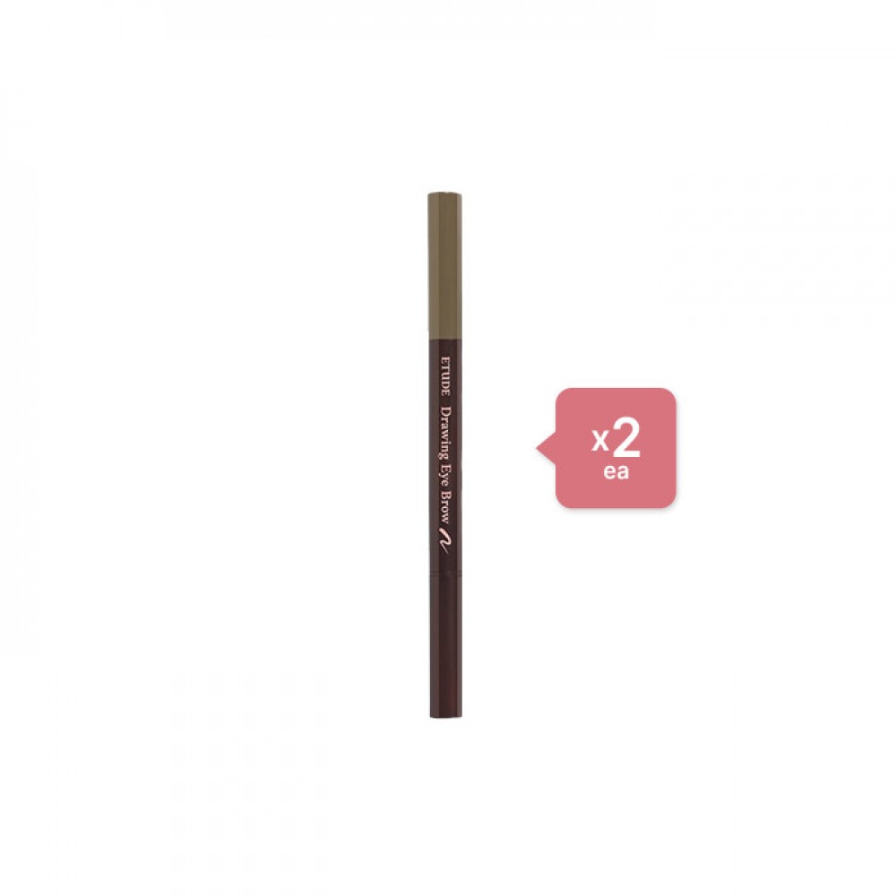 ETUDE - Drawing Eye Brow New - No.07 Light Brown (2ea) Set