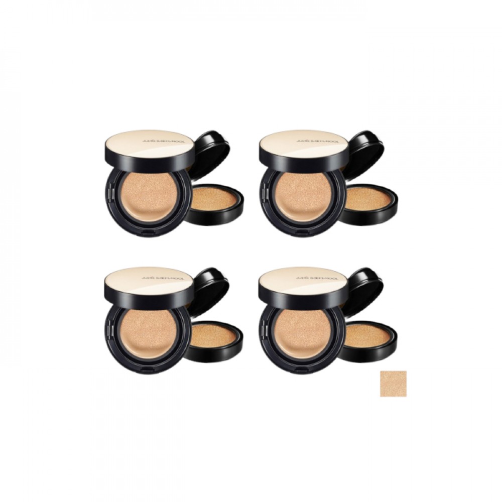 Jung Saem Mool - Essential Skin Nuder Cushion - 14g+14g - Light (4ea) Set