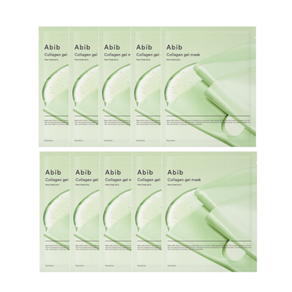 Abib - Collagen Gel Mask HeartleafJelly - 35g (10ea) Set