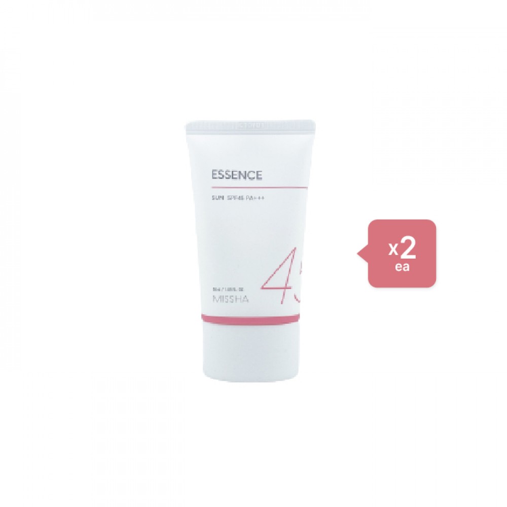 MISSHA All Around Safe Block Essence Sun SPF45 PA+++ - 50ml (2ea) Set (New)