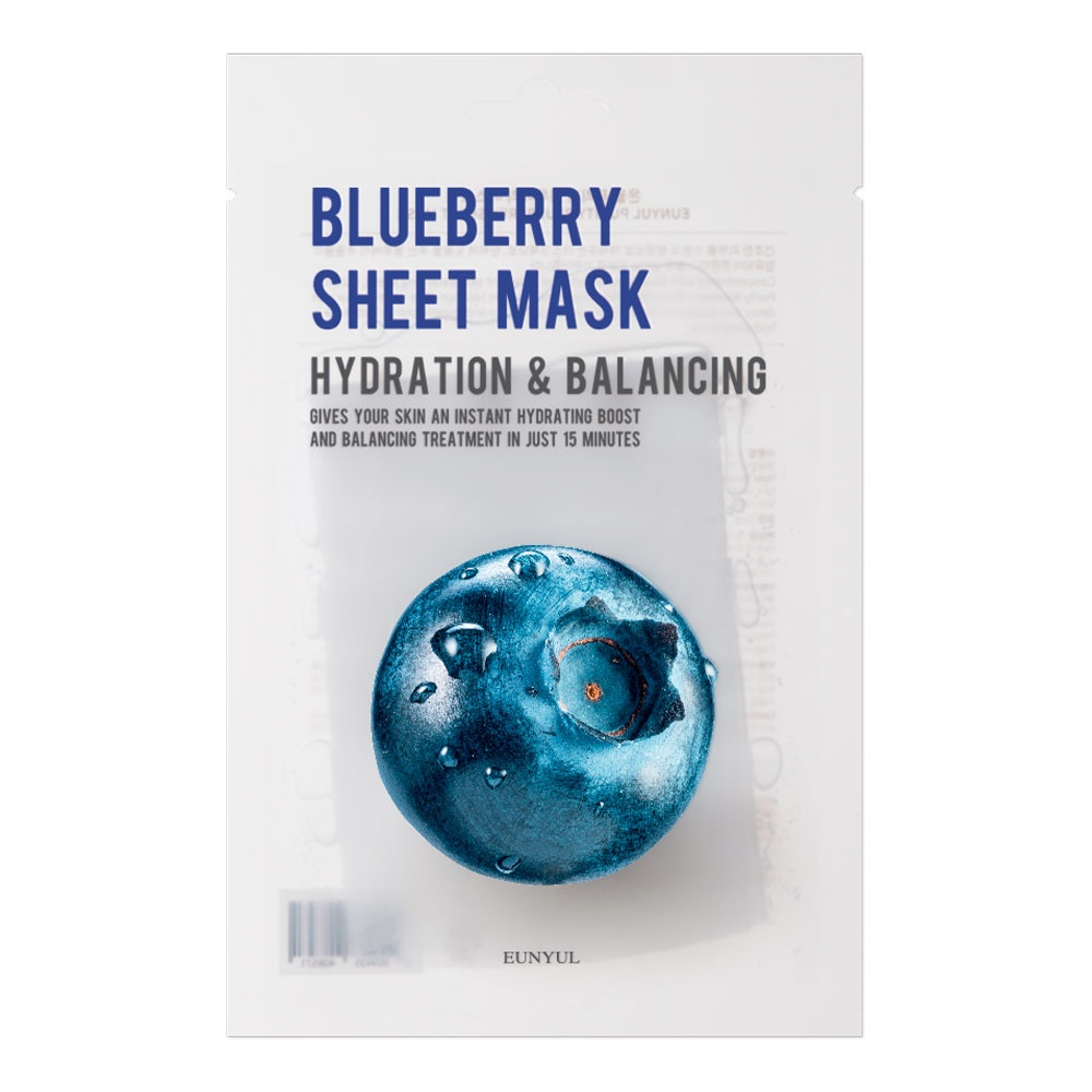 EUNYUL - Purity Blueberry Sheet Mask - 1pc