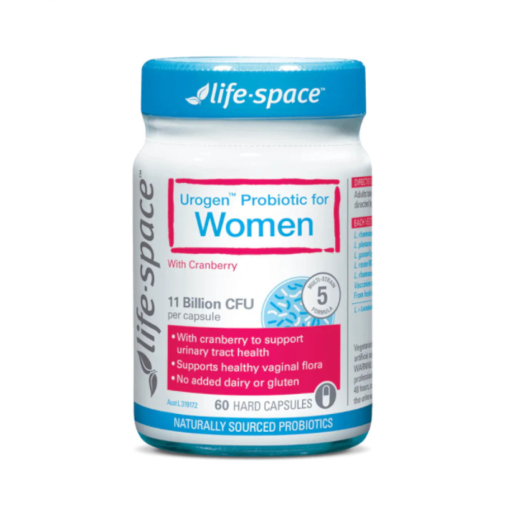 Life Space - Urogen™ Probiotic for Women - 60 Capsules