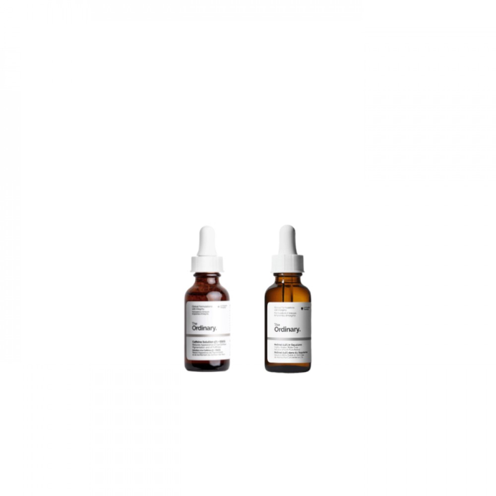 The Ordinary - Retinol 0.2% in Squalane - 30ml (1ea) + Caffeine Solution 5% + EGCG - 30ml (1ea) Set