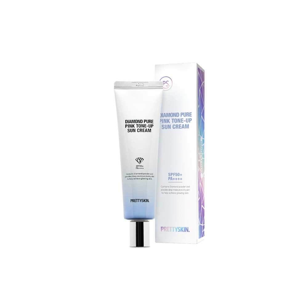 PRETTYSKIN - Diamond Pure Pink Tone-Up Sun Cream - 50ml