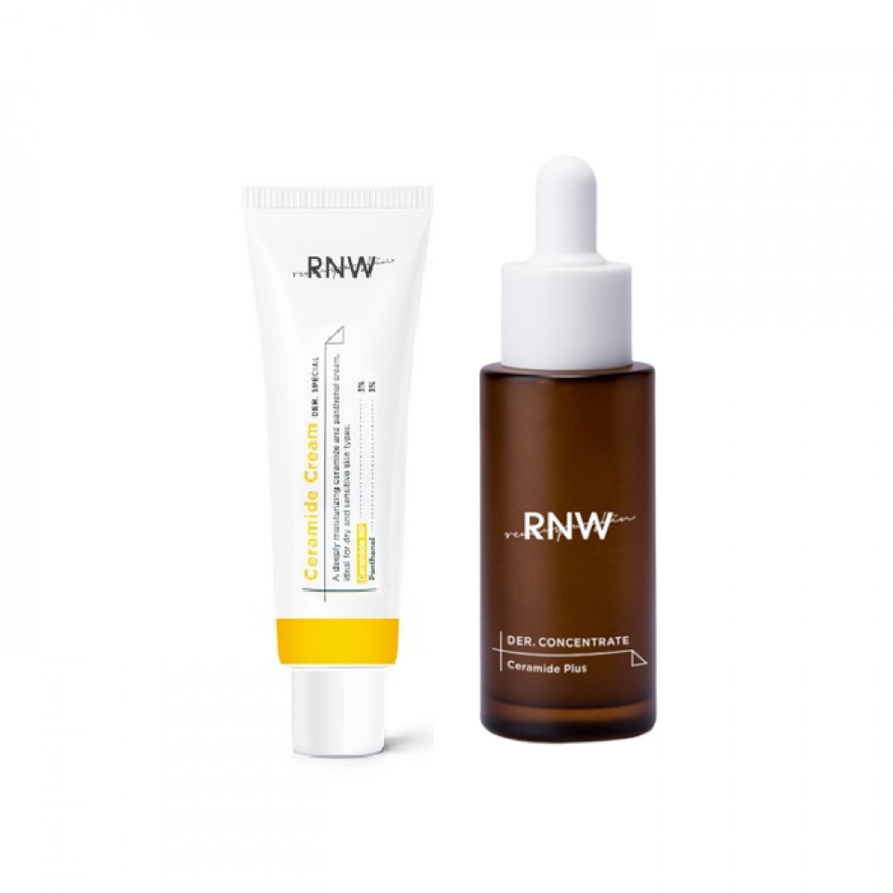 RNW - DER. CONCENTRATE Ceramide Plus - 30ml (1ea) + DER. SPECIAL Ceramide Cream - 50g (1ea) Set