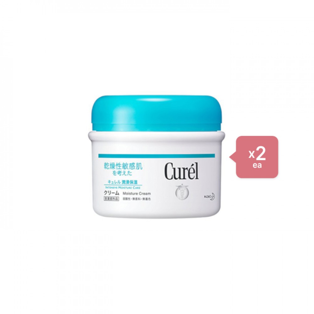 Kao - Curel Intensive Moisture Care Moisture Cream (Body) 90g (2ea) Set