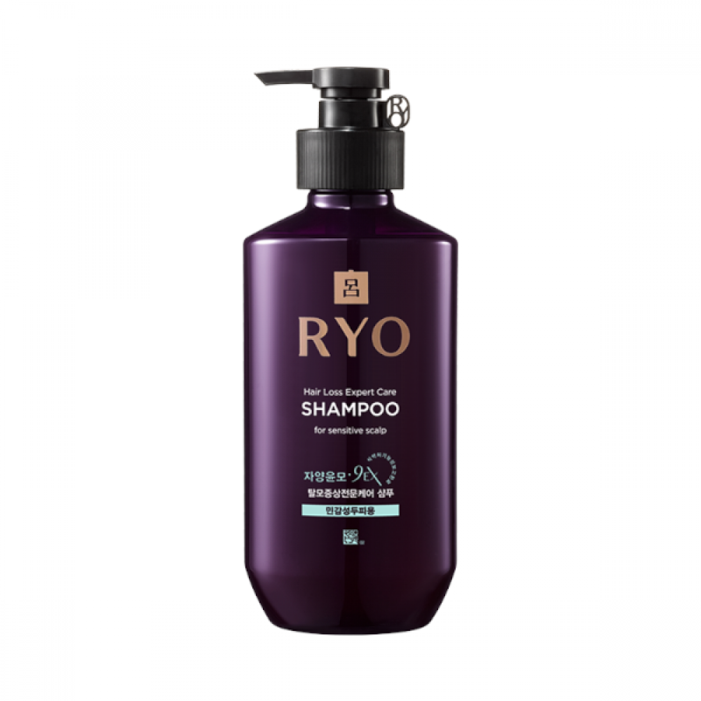Ryo Hair - Jayangyunmo 9EX Hair Loss Expert Care Shampoo - For Sensitive Scalp - 400ml