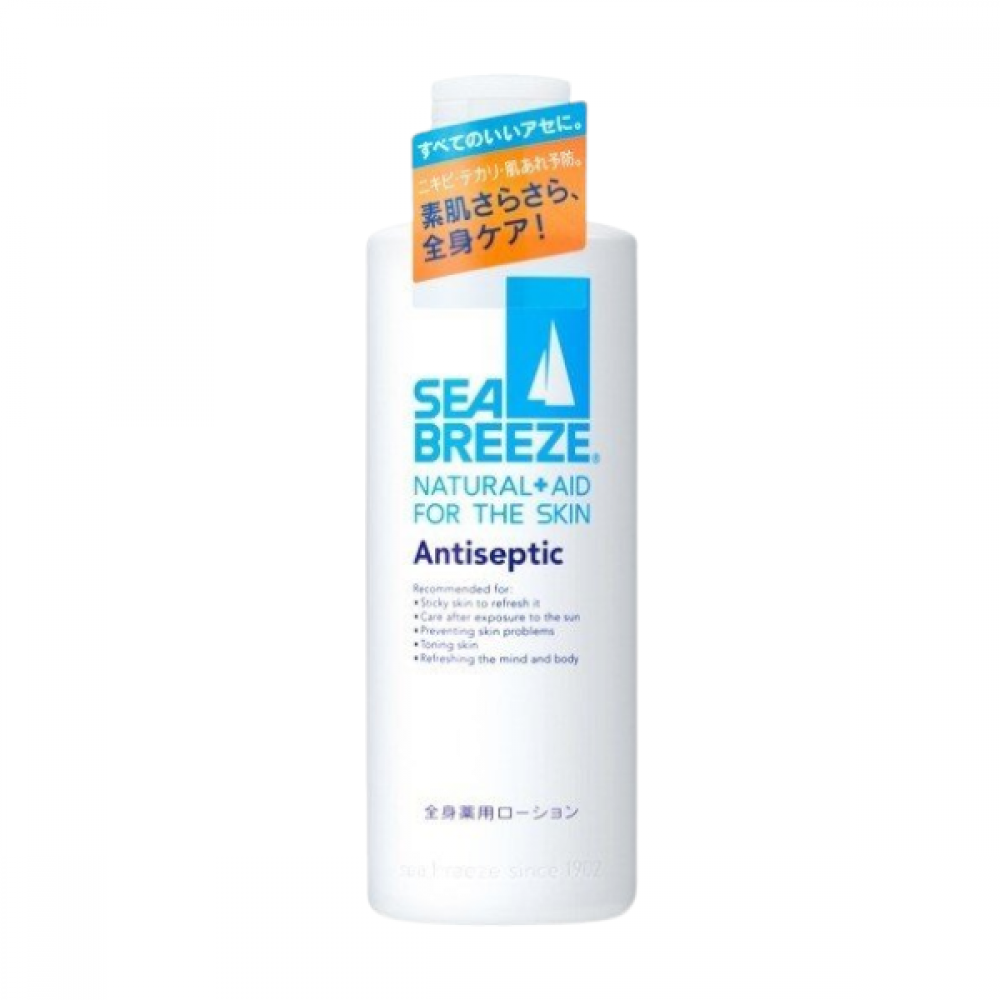 Shiseido - Sea Breeze Natural + Aid For the Skin Antiseptic Whole Body Medicinal Lotion - 230ml
