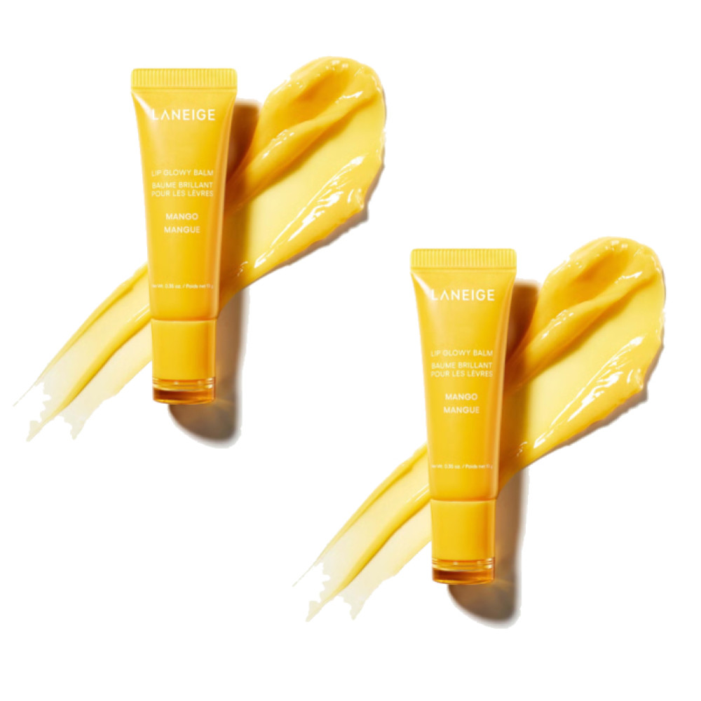 LANEIGE - Lip Glowy Balm - 10g - Mango (2ea)