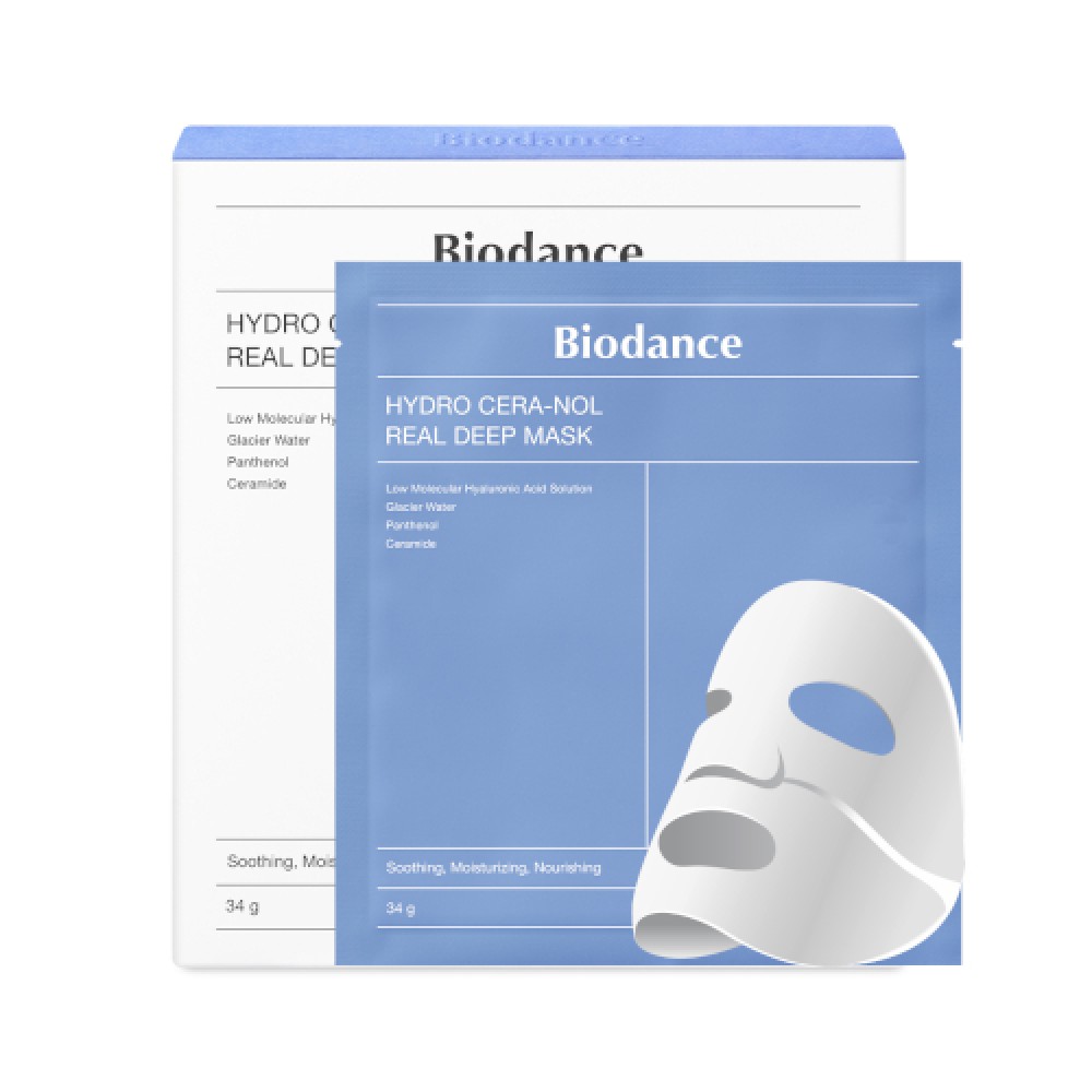 Biodance - Hydro Cera-Nol Real Deep Mask - 4pcs