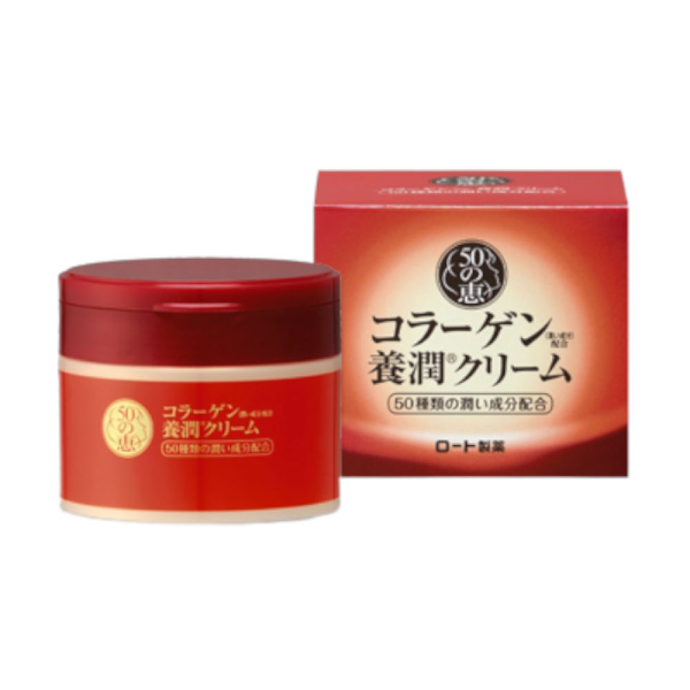 Rohto Mentholatum - 50 Megumi Jun Nutrient Cream - 90g