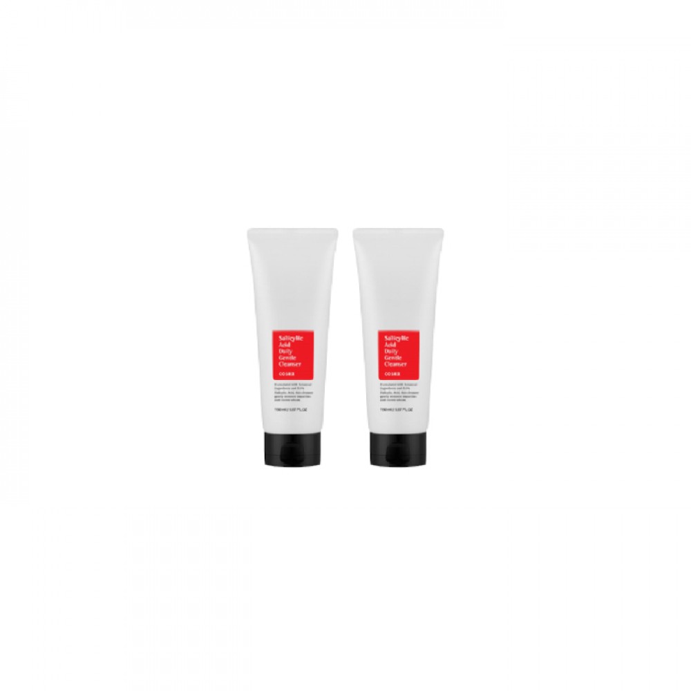 COSRX Salicylic Acid Daily Gentle Cleanser (2ea) Set